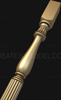 Balusters (BL_0508) 3D model for CNC machine